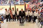 Vietnam Veteran members of the Norwood VFW Post 213 provided the Color / Honor Guard.