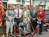 PA State Representative Steve Barrar introduced me to Chichester High School Senior Matt Dwyer on February 11, 2017 to discuss how to place a POW-MIA Chair of Honor as part of his  Senior project to honor our “still missing” American servicemen.