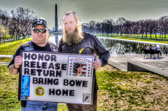 Featuring speeches by Bob Bergdahl, father of current POW, SGT. Bowe Bergdahl, Afghanistan, captured June 2009, currently being held by the Taliban aligned Haqqani network in Pakistan, Mike Benge, Prisoner of War, Vietnam, Larry Stark, Prisoner of War, Vietnam, Carmel Whetzel, Prisoner of War, WWII, and Roger Hall, POW/MIA activist and Bob ‘Bulldog’ Ousley, Major, US Army (Retired)