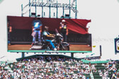 The Lowell Spinners, the minor league baseball team, were the first to sign on. In June, they dedicated a single black chair in Section 104 of LeLacheur Park that will remain empty forever. <br />D’Entremont was grateful, but he went looking for a bigger venue. On Friday, the Patriots will unveil a seat that will be kept empty at Gillette on Sunday, Veterans Day, and every day after that. <br />There’s more. D’Entremont’s buddy, Dennis Moschella, president of Veterans Assisting Veterans, got talking last summer to John MacDonald, the vice president of corporate strategy for Lupoli Cos., about the idea of putting up POW/MIA tables in restaurants. MacDonald is an Air Force veteran, and he turned to his boss, Sal Lupoli, and in no time at all, Lupoli said, “Let’s do it.”