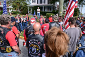 A brief meeting was held to go over plans for the next days funeral procession to Glenwood Memorial Gardens Cemetery in Broomall, PA.