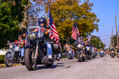 As the funeral preceded through West Chester, his hometown, and past West Chester University, his alma mater, dozens of people lined the streets.  The hearse proceeded down Route 1, flag-draped fire trucks, with lights flashing were on nearly every overpass. Citizens and veterans waived flags and saluted.