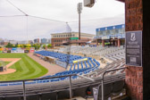 After a two week weather delay on July 19, 2014 it was the Blue Rocks honor to participate with the “One Empty Seat” of Frawley Stadium.