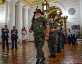 Vietnam Veterans of America, Chapter 542 perform the Field Cross Ceremony.