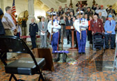 Retiring of the Colors by the VFW Pennsylvania State Color Guard