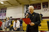 Invocation by St. Joe’s Prep President Rev. George Bur, S.J. Prep Class of 1959