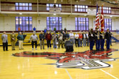 March on the Colors:   3rd Battalion, 14th Marines Color Guard