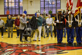 Also in attendance today are Vietnam Veteran Dave Morris, brother of Coach Speedy Morris and former Vietnam Prisoner of War Ralph W. Galati, Captain, United States Air Force Shot Down: February 16, 1972, Released: March 28,1973.