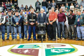 Marine Cpl. Patrick Concannon,  Dennis J. Murphy (Vietnam Vet, Purple Heart, Silver Star, Monsignor Bonner Hall of Fame) and Marine Sgt. Matt Sondermann (Purple Heart, three tours Iraq / Afghanistan).