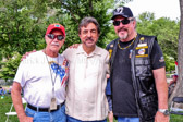 Ray Manzo, Joe Mantegna and Walt Sides.