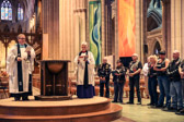 The Two Bell Ceremony, held in memory of those lost to us, those missing in action, and in honor of those who continue to serve.