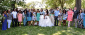 Saturday was a beautiful day for a wedding.