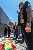 Our Motorcycle bells have rung your name out all year. And on this day like everyone in the past we have come here to be with you and touch and be touched by you. We have not forgotten you. They gave all their tomorrows for our today.