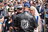 Staff Sergeant Tim Chambers marries his sweetheart bride Lorriane Heist