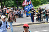 Staff Sergeant Tim Chambers, the saluting Marine, Oorah!