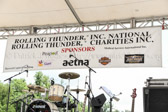 After our demonstration 'Ride for Freedom' at the reflecting pool near the steps to the Lincoln Memorial we have our speakers and a musical tribute.