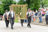 Members of Rolling Thunder NC Chapters bring on the Cage