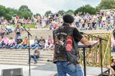 Artie Muller ( Executive Director Rolling Thunder® Inc. ) speaking to the audience