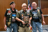 John Molloy was presented with an appreciation award.