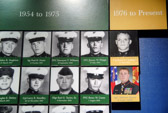 Jason L. Dunham, Corporal, Medal of Honor United States Marine Corps - For conspicuous gallantry and intrepidity at the risk of his life above and beyond the call of duty while serving as Rifle Squad Leader, 4th Platoon, Company K, Third Battalion, Seventh Marines (Reinforced), Regimental Combat Team 7, First Marine Division (Reinforced), on 14 April 2004. Corporal Dunham's squad was conducting a reconnaissance mission in the town of Karabilah, Iraq, when they heard rocket-propelled grenade and small arms fire erupt approximately two kilometers to the west. Corporal Dunham led his Combined Anti-Armor Team towards the engagement to provide fire support to their Battalion Commander's convoy, which had been ambushed as it was traveling to Camp Husaybah. As Corporal Dunham and his Marines advanced, they quickly began to receive enemy fire. Corporal Dunham ordered his squad to dismount their vehicles and led one of his fire teams on foot several blocks south of the ambushed convoy. Discovering seven Iraqi vehicles in a column attempting to depart, Corporal Dunham and his team stopped the vehicles to search them for weapons. As they approached the vehicles, an insurgent leaped out and attacked Corporal Dunham. Corporal Dunham wrestled the insurgent to the ground and in the ensuing struggle saw the insurgent release a grenade. Corporal Dunham immediately alerted his fellow Marines to the threat. Aware of the imminent danger and without hesitation, Corporal Dunham covered the grenade with his helmet and body, bearing the brunt of the explosion and shielding his Marines from the blast. In an ultimate and selfless act of bravery in which he was mortally wounded, he saved the lives of at least two fellow Marines. By his undaunted courage, intrepid fighting spirit, and unwavering devotion to duty, Corporal Dunham gallantly gave his life for his country, thereby reflecting great credit upon himself and upholding the highest traditions of the Marine Corps and the United States Naval Service.