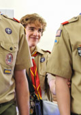 Brian David Miller attained his dream on Saturday, January 16, 2010 as he received the Eagle Scout designation at a formal ceremony for Troop 355 of Holmes, PA at the Holmes Presbyterian Church.