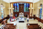 The chapel at St. Francis Country House is a beautiful place of worship
