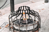 The memorial (sometimes written as Tomb of the Unknown Soldier of American Revolution) was built in 1954 and features an eternal flame and a statue of George Washington gazing towards Independence Hall.