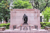 These words are engraved in the side of the tomb. "Freedom is a light for which many men have died in darkness". "The independence and liberty you possess are the work of joint councils and joint efforts of common dangers, suffering and success" (Washington Farewell Address,  Sept. 17, 1796). "In unmarked graves within this square lie thousands of unknown soldiers of Washington's Army who died of wounds and sickness during the Revolutionary War."  The plaque upon the tomb of the Unknown Soldier reads: "Beneath this stone rests a soldier of Washington's army who died to give you liberty."