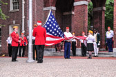 The 48 star flag is now lowered and will be given to Michael A. Blum National Executive Director Marine Corps League at the National Convention in Mobil, AL.