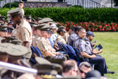 The Pentagon Police were Kyle's escorts for all of the days ceremonies.