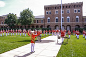 The Marine Band has been uniquely known as "The President's Own" since 1801 because of its historic connection to the President of the United States. The relationship between the Marine Band and the White House began on New Year's Day 1801, when President John Adams invited the band to perform at the Executive Mansion. <br />Later that year, Thomas Jefferson initiated the tradition of Marine Band performances by requesting that it perform at his inauguration. The Marine Band has played at every United States presidential inauguration since. <br />President Thomas Jefferson gave the title "The President's Own" in 1801.