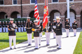Cpl. William “Kyle” Carpenter was presented with his Medal of Honor Flag at Head Quarters Marine Corps, 8th & I, Washington, DC