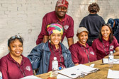 Our operation depends on volunteers from various sources and much of the equipment is donated. People come together to make this happen. The Military, Public Officials, Utilities, Unions, Clergy, Veteran Organizations and Veteran Advocate Services.