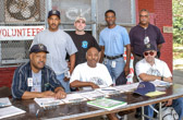 Our operation depends on volunteers from various sources and much of the equipment is donated. People come together to make this happen. The Military, Public Officials, Utilities, Unions, Clergy, Veteran Organizations and Veteran Advocate Services.