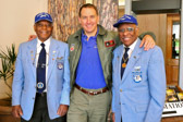 Steve Miller ( center ) is a member of the 119th Fighter Squadron of the Air National Guard and in 2010 they were deployed to Balad, Iraq and became part of the 332d Air Expeditionary Wing which is the 'Tuskegee Airman.