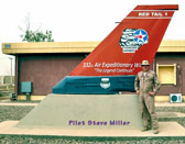 F-16 Pilot Stephen C. Miller.  Photo provided by Steve Miller.