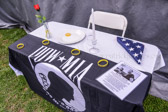 A Rally was held for POW Sgt. Bowe R. Bergdahl, America's last Prisoner of War in Afghanistan. <br />Captured 6/30/2009.