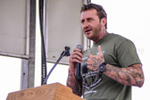 Guest speaker Army Ranger Robert Gordon who served three tours in Iraq / Afghanistan, awarded two Army achievement medals, two accommodation medals and multiple unit citation awards.