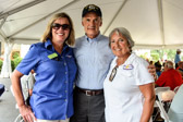 Patty Grimmes, Senator Tom Carper and Rosely Robinson