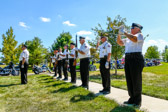 A Rifle salute and TAPS were preformed.