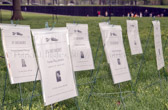 'In Memory' acknowledges the hardships encountered and the strengths manifested years after the initial war incidents.