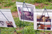 During the 'In Memory' Day ceremony, the names of all the honorees are read aloud. At the conclusion of the ceremony, certificates bearing the honorees' names are placed at the Vietnam Veterans Memorial. The tributes are collected by the National Park Service and stored in their permanent archive. In addition, the honorees are included in an In Memory Honor Roll Book to serve as a lasting reminder of their service and sacrifices.
