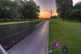 The names are inscribed in the chronological order of their dates of casualty, showing the war as a series of individual human sacrifices and giving each name a special place in history.