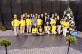 "The Wall" Volunteers        Christmas Tree Ceremonies                        December 16, 2013