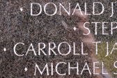 The diamond symbol denotes that the service member's death was confirmed. If a man returns alive, a circle, as a symbol of life, will be inscribed around the cross. No such cases have occurred though some men have been found to be alive with their names on The Wall due to clerical errors. To put a circle around their names would not give a correct historical context to the symbols. These names are and have been removed from periodic revisions of the printed Directory of Names.