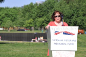 Mary Theresa ‘Terri’ Jackson talking about her brother, Capt. Edward F. Miles, US Army