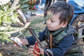 After the ceremony, the volunteers will decorate a Christmas tree that will stand at the apex of The Wall throughout the holiday season.  Wreaths Across America also lay wreaths at the panels of The Wall.