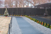 There are Twenty Three Medal Of Honor Recipients names on 'The Wall'