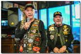 After the Run there is a celebration dinner at the Sports Bar on 23rd Street in Crystal City, VA.  Ray was talking about the success of Rolling Thunder and thanking all those who volunteer their time to make this a success.